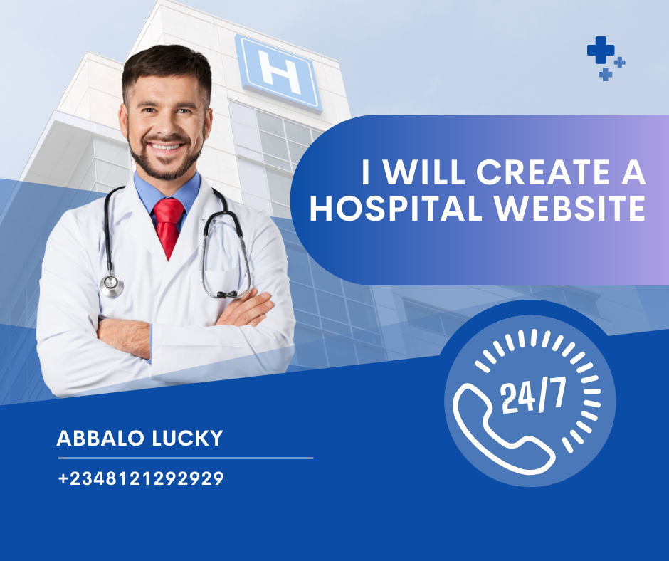 I Will Create a Hospital Website with Laravel PHP